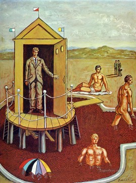 El baño misterioso 1938 Giorgio de Chirico Surrealismo Pinturas al óleo